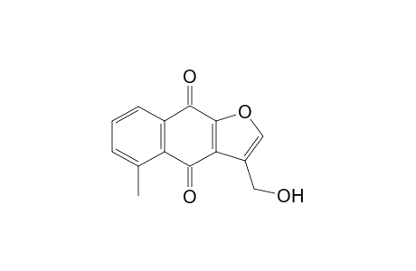 3-(hydroxymethyl)-5-methyl-benzo[f]benzofuran-4,9-dione