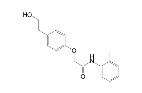 Acetamide, 2-[4-(2-hydroxyethyl)phenoxy]-N-(2-methylphenyl)-