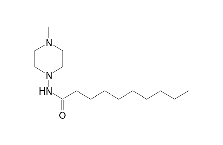 N-(4-Methyl-1-piperazinyl)decanamide