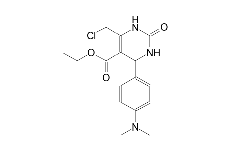 ethyl 6-(chloromethyl)-4-[4-(dimethylamino)phenyl]-2-oxo-1,2,3,4-tetrahydro-5-pyrimidinecarboxylate