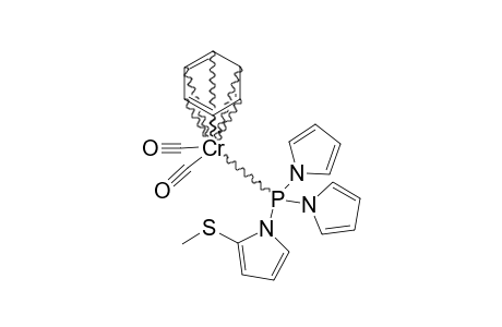 ETA-(6)-BENZENEDICARBONYL-[[2-(METHYLTHIO)-PYRROLYL]-DIPYRROLYLPHOSPHINE]-CHROMIUM-(0);X=H