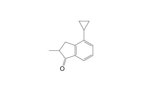 4-Cyclopropyl-2-methyl-2,3-dihydro-1H-inden-1-one