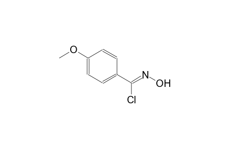 benzenecarboximidoyl chloride, N-hydroxy-4-methoxy-