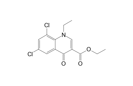 6,8-DICHLORO-1,4-DIHYDRO-1-ETHYL-4-OXOQUINOLINE-3-CARBOXYLIC-ACID-ETHYLESTER