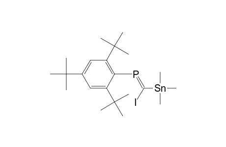 [iodanyl(trimethylstannyl)methylidene]-(2,4,6-tritert-butylphenyl)phosphane