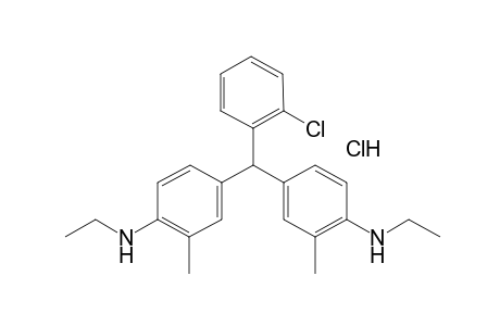 pw-Molybdato Complex Of Bis(4-n-ethylamino-3-methylphenyl)-2''-chlorophenylmethane