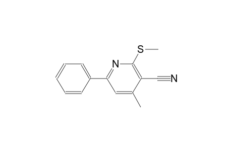 3-pyridinecarbonitrile, 4-methyl-2-(methylthio)-6-phenyl-