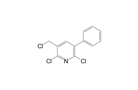 2,6-Dichloro-3-chloromethyl-5-phenylpyridine
