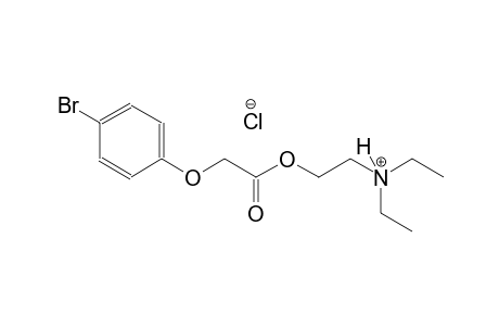 2-{[(4-bromophenoxy)acetyl]oxy}-N,N-diethylethanaminium chloride