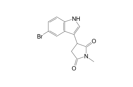 3-(5-Bromoindol-3-yl)-N-methylsuccinimide