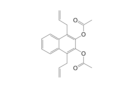 3-(Acetyloxy)-1,4-diallyl-2-naphthyl acetate