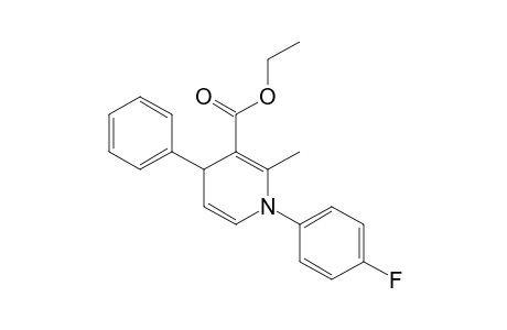 3-ETHOXYCARBONYL-1-PARA-FLUOROPHENYL-2-METHYL-4-PHENYL-1,4-DIHYDROPYRIDINE