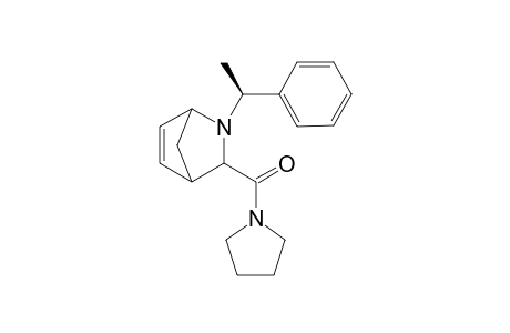 2-((S)-1-Phenylethyl)-2-azabicyclo[2.2.1]hept-5-en-3-yl]pyrrolidin-1-ylmethanone