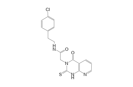 N-[2-(4-chlorophenyl)ethyl]-2-(4-oxo-2-thioxo-1,4-dihydropyrido[2,3-d]pyrimidin-3(2H)-yl)acetamide