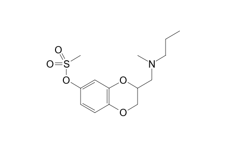 3-{[Methyl(propyl)amino]methyl}-2,3-dihydro-1,4-benzodioxin-6-yl Methanesulfonate