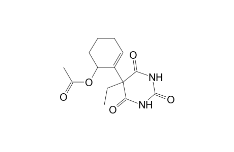5-Ethyl-5-(3-acetoxy-1-cyclohexen-2-yl)barbituric acid