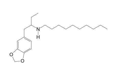 N-Decyl-1-(3,4-methylenedioxyphenyl)butan-2-amine
