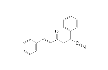 2,6-diphenyl-4-oxo-5-hexenonitrile