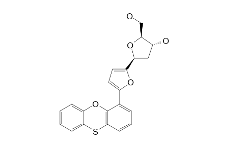1-BETA-[5-(PHENOXATHIIN-4-YL)-FURAN-2-YL]-1,2-DIDEOXY-D-RIBOFURANOSIDE