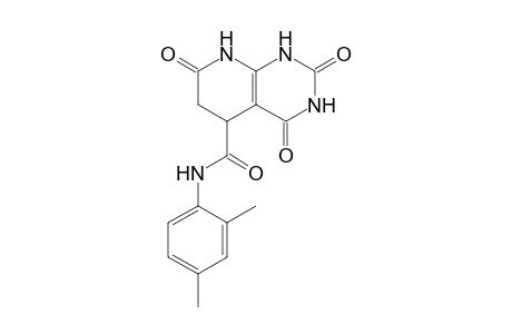 N-(2,4-Dimethylphenyl)-2,4,7-trioxo-1,2,3,4,5,6,7,8-octahydropyrido[2,3-d]pyrimidine-5-carboxamide