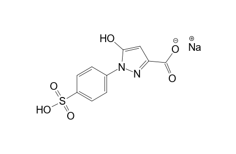 5-hydroxy-1-(p-sulfophenyl)pyrazole-3-carboxylic acid, monosodium salt