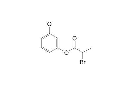 1,3-Benzenediol, o-(2-bromopropionyl)-