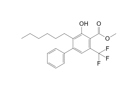 Methyl 3-hydroxy-2-hexyl-5-(trifluoromethyl)[1,1'-biphenyl]-4-carboxylate