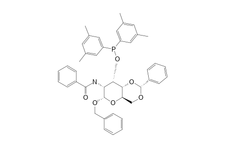 BENZYL-2-BENZAMIDO-4,6-O-BENZYLIDENE-2-DEOXY-3-O-(DI-3,5-XYLYLPHOSPPHINO)-ALPHA-D-ALLOPYRANOSIDE