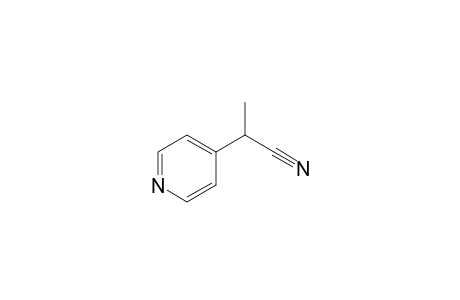 2-(4-Pyridyl)propanenitrile