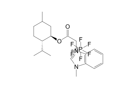 3-(2-(((1R,2S)-2-isopropyl-5-methylcyclohexyl)oxy)-2-oxoethyl)-1-methyl-1H-benzo[d]imidazol-3-ium hexafluorophosphate(V)