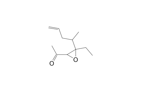 1-(3-Ethyl-3-pent-4-en-2-yl-2-oxiranyl)ethanone