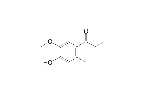 4'-hydroxy-5'-methoxy-2'-methylpropiophenone
