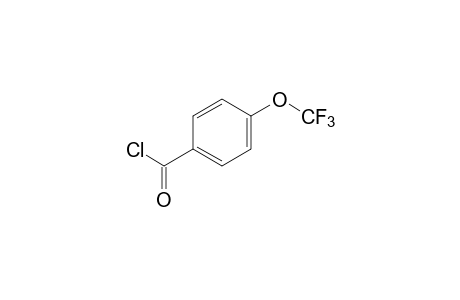 4-Trifluoromethoxy-benzoyl chloride