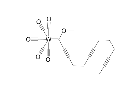 Dodeca-1,5,10-triyn-1-yl [pentacarbonylmethoxycarbenetungsten] complex