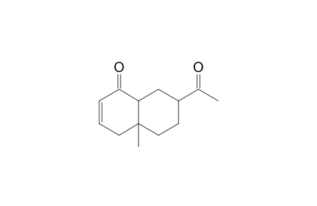 9-Acetyl-6-methylbicyclo[4.4.0]dec-3-en-2-one