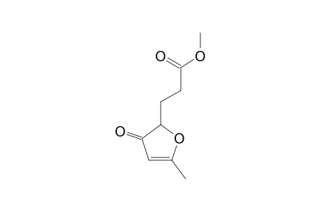 METHYL-3-(2,3-DIHYDRO-5-METHYL-3-OXOFURAN-2-YL)-PROPANOATE