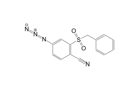 4-Azido-2-phenylmethanesulfonyl-benzonitrile