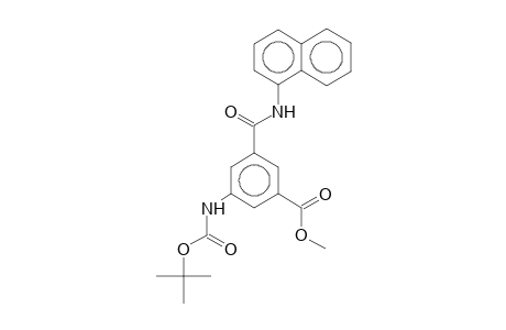 Methyl 3-[(tert-butoxycarbonyl)amino]-5-[(1-naphthylamino)carbonyl]benzoate