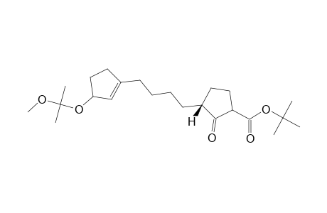 tert-Butyl 3-[4-[3-(1-methoxy-1-methylethoxy)-1-cyclopenten-1-yl]butyl]-2-oxocyclopentanecarboxylate