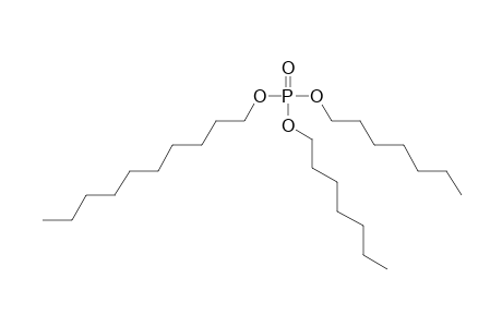Phosphoric acid, diheptyl decyl ester