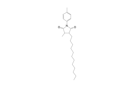 (+-)-erythro-2-Dodecyl-3-methyl-N-(p-tolyl)succinimide