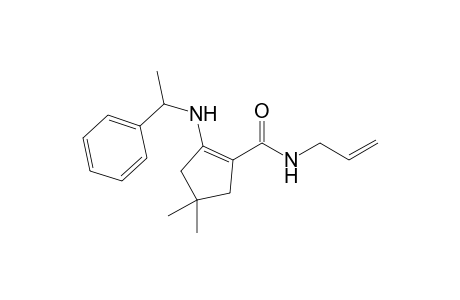 N-Allyl-2-[(2-phenylethyl)amino]cyclopent-1-enecarboxamide