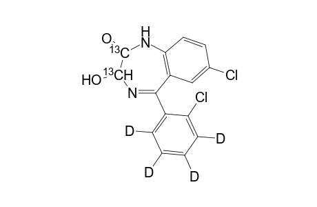 Lorazepam-13C2-d4