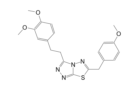 [1,2,4]triazolo[3,4-b][1,3,4]thiadiazole, 3-[2-(3,4-dimethoxyphenyl)ethyl]-6-[(4-methoxyphenyl)methyl]-