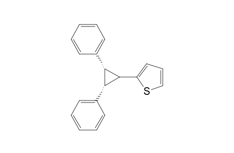 cis-2-(2,3-diphenylcyclopropanyl)thiophene