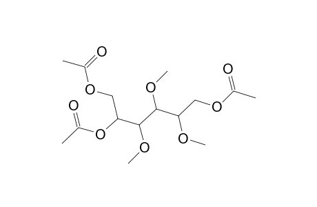 1,2,6-Tri-O-acetyl-3,4,5-tri-O-methylhexitol