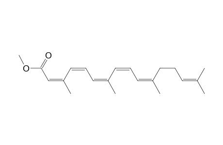 2,4,6,8,10,14-Hexadecahexaenoic acid, 3,7,11,15-tetramethyl-, methyl ester, (all-E)-