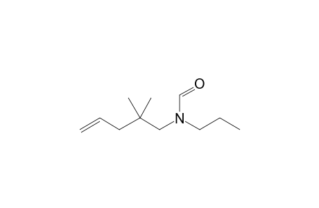 N-(2,2-Dimethylpent-4-enyl)-N-propylformamide