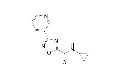 1,2,4-oxadiazole-5-carboxamide, N-cyclopropyl-3-(3-pyridinyl)-