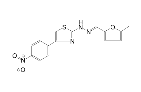 5-methyl-2-furaldehyde [4-(4-nitrophenyl)-1,3-thiazol-2-yl]hydrazone